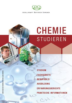 Broschüre »Chemie studiere« als PDF-Dokument zum Herunterladen